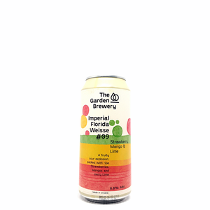 The Garden Brewery Imperial Florida Weisse #9 (Strawberry, Mango & Lime) 0,44L - Beerselection