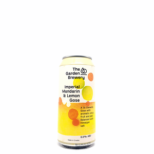 The Garden Brewery Imperial Mandarin & Lemon Gose 0,44L - Beerselection