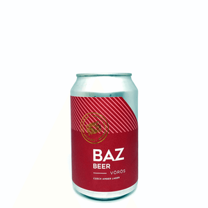 BAZ Beer Vörös 0,33L can