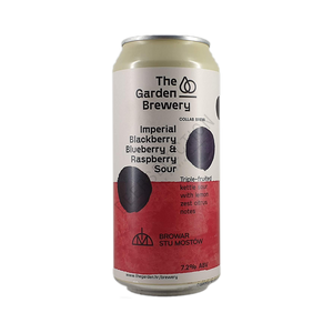The Garden Brewery Imperial Blackberry, Blueberry & Raspberry Sour 0,44L - Beerselection