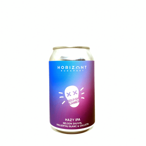 Horizont Selfish Games Hazy IPA W. Nelson Sauvin, Hallertau Blanc 0,33L - Beerselection