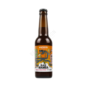 Monyo Black Mamba Vanilla Milk Stout 0,33L - Beerselection