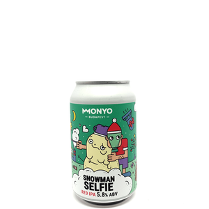 Monyo Snowman Selfie 2021 0,33L can
