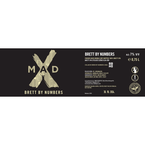 MadX Brett by Numbers 0,75L - Beerselection