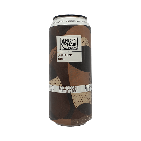 Untitled Art & Angry Chair Brewing Midnight Toffee Stout - 473 ML Can