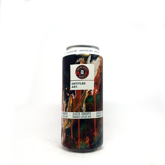 Untitled Art & Toppling Goliath Juice Drops Mango Lotus IPA 0,473L