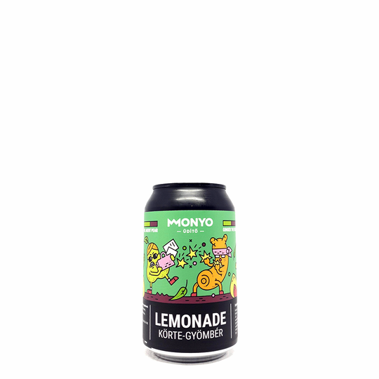 Monyo Körte-Gyömbér Lemonade 0,33L