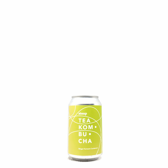 Steap Tea Kombucha Ginger Turrmeric Cardamom 0,33L