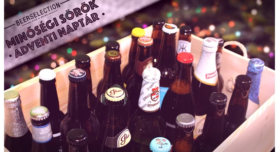 ORSZÁGOS PREMIER - Rendelhető Minőségi Sörös Adventi Naptárunk