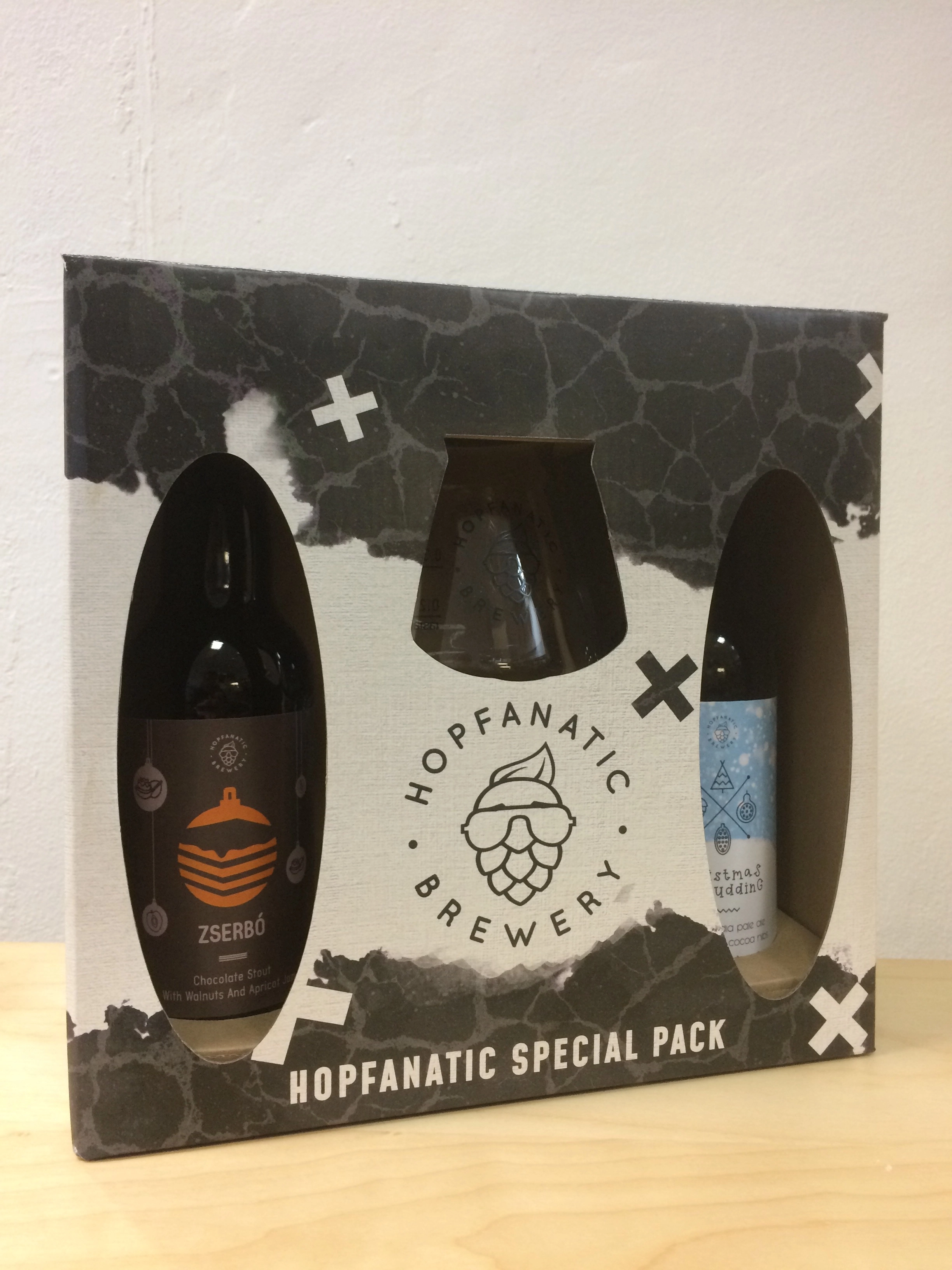 Hopfanatic Special Pack (2 sör + 1 db gravírozott pohár)