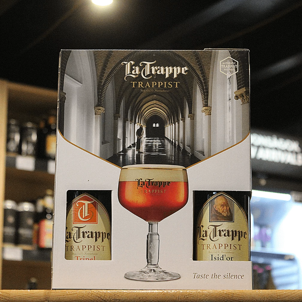 La Trappe 4*0,33L + Pohár