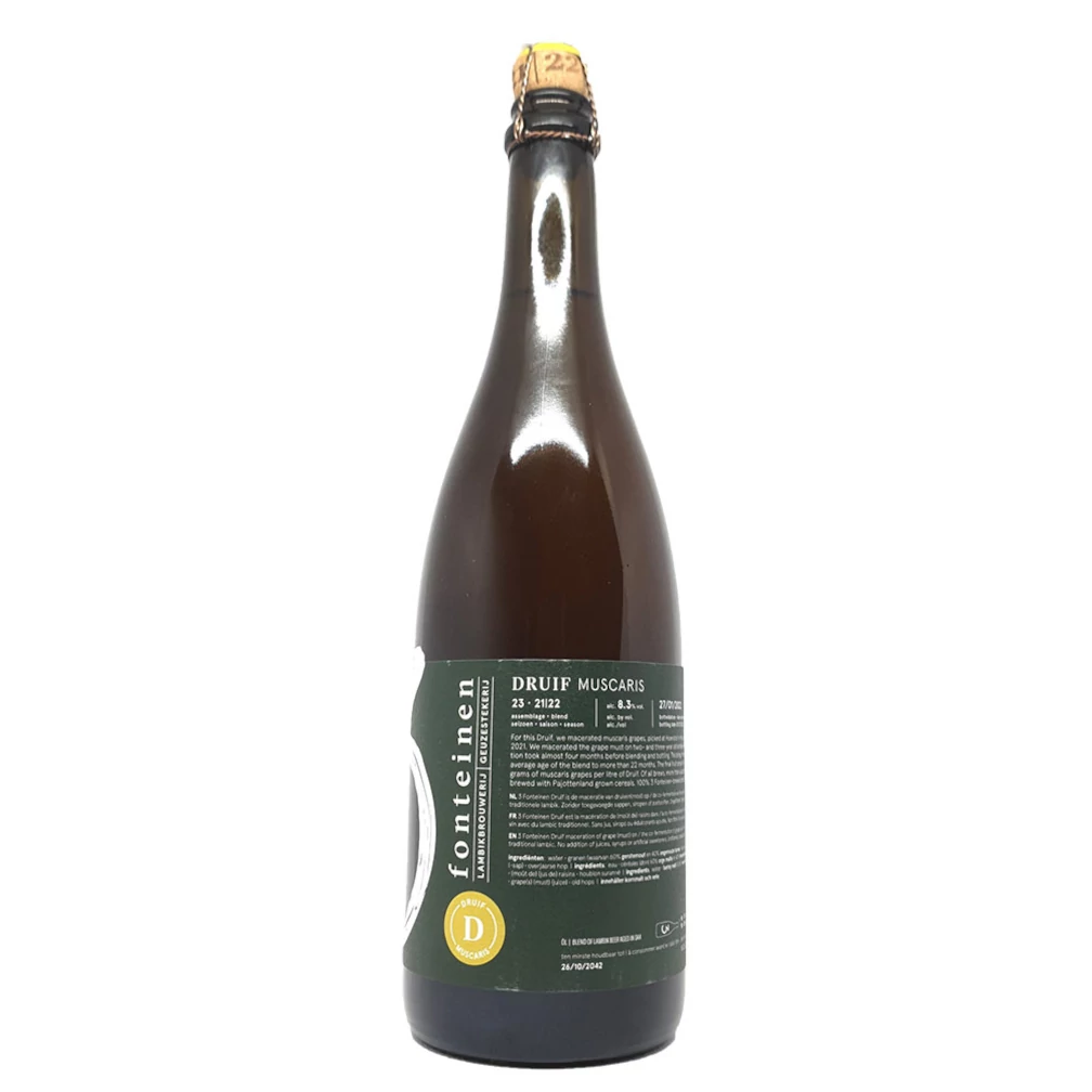 3 Fonteinen Druif Muscaris S21/22 B23 0,75L