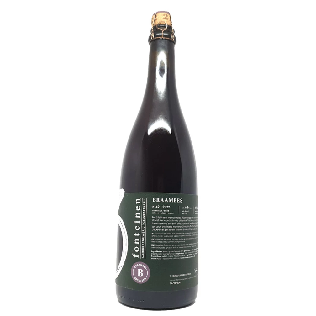 3 Fonteinen Braambes Oogst 2021 S21/22 B49 0,75L