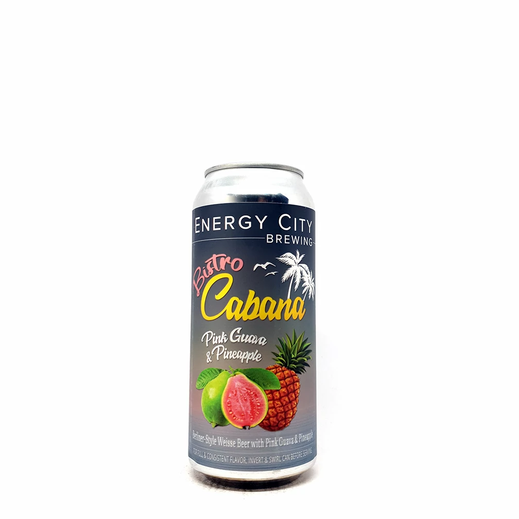 Energy City Brewing Bistro Cabana Pink Guava & Pineapple 0,473L