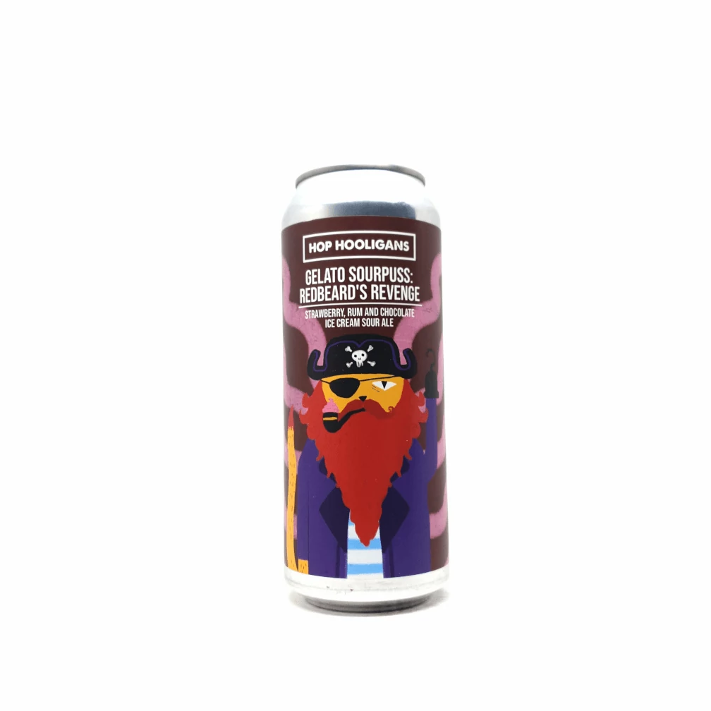 Hop Hooligans Gelato Sourpuss: Redbeard'S Rev 0,5L