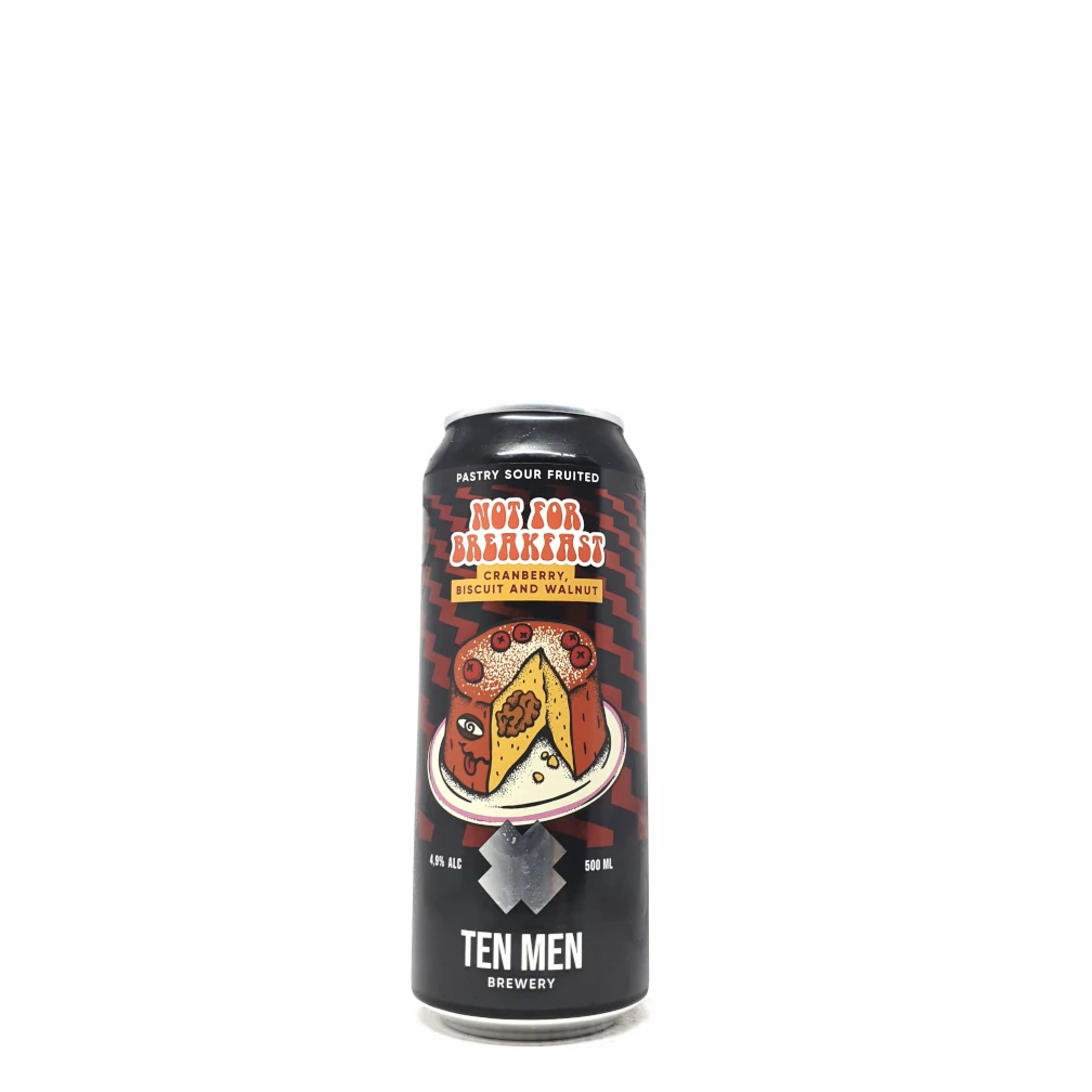Ten Men Not For Breakfast: Cranberry, Biscuit and Walnut 0,5L