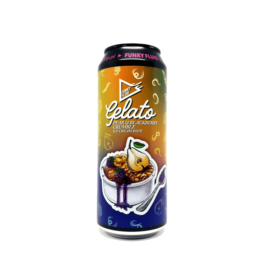 Funky Fluid Gelato Pear & Blackberry Crumble 0,5L