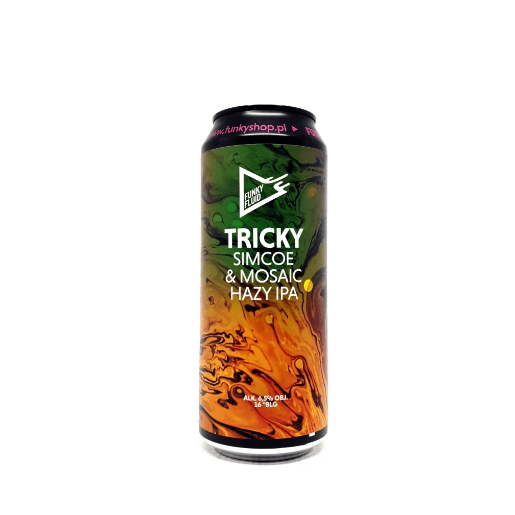 Funky Fluid Tricky Simcoe&Mosaic Hazy IPA 0,5L