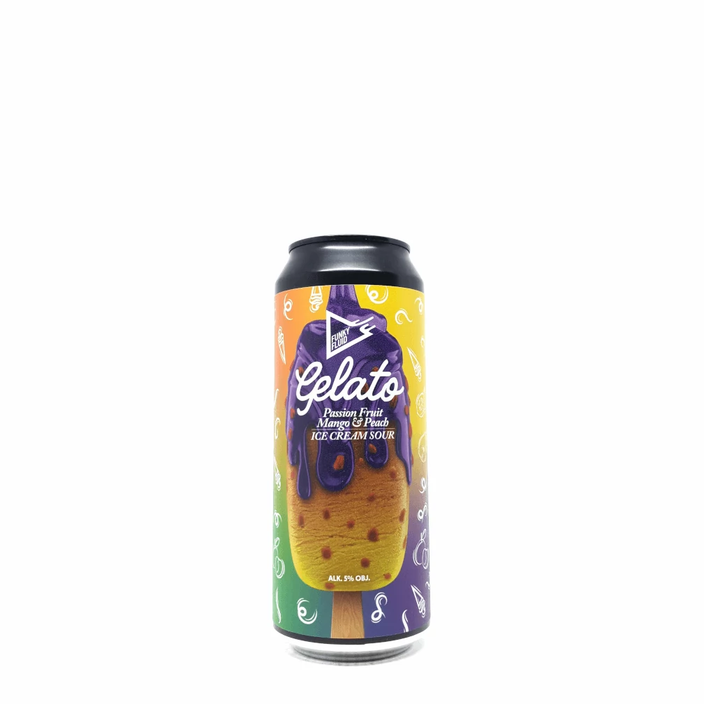 Funky Fluid Gelato: Passionfruit, Mango & Peach 0,5L
