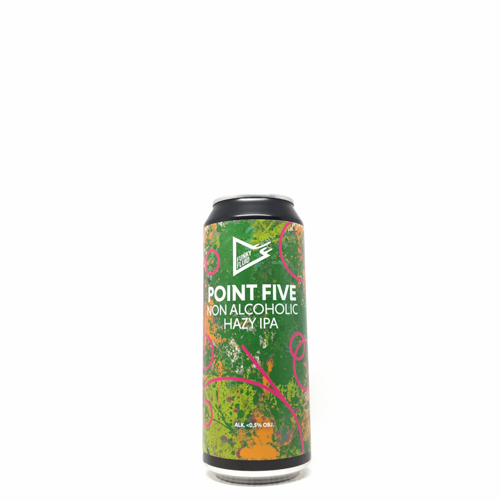 Funky Fluid Point Five IPA Alcohol Free 0,5L