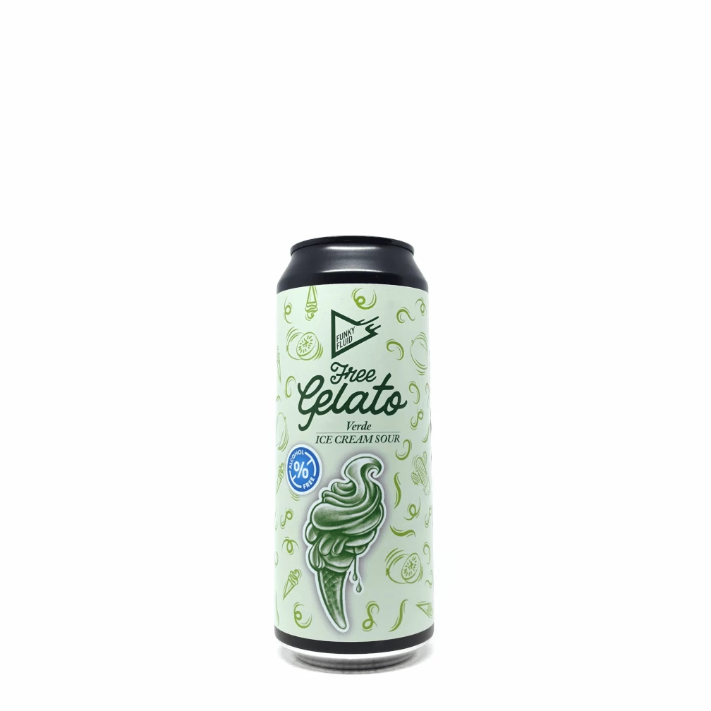 Funky Fluid Free Gelato: Verde 0,5L