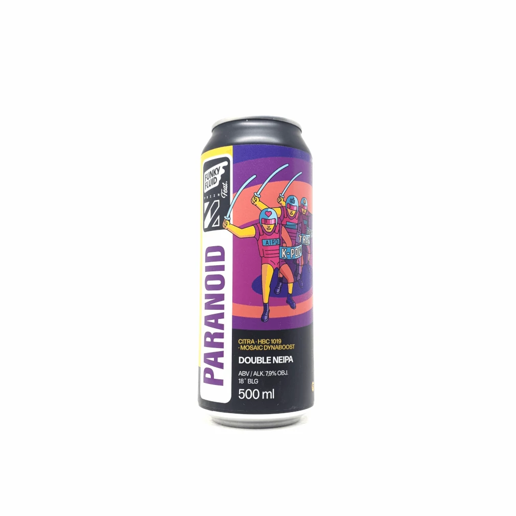 Funky Fluid FEAT: Paranoid 0,5L