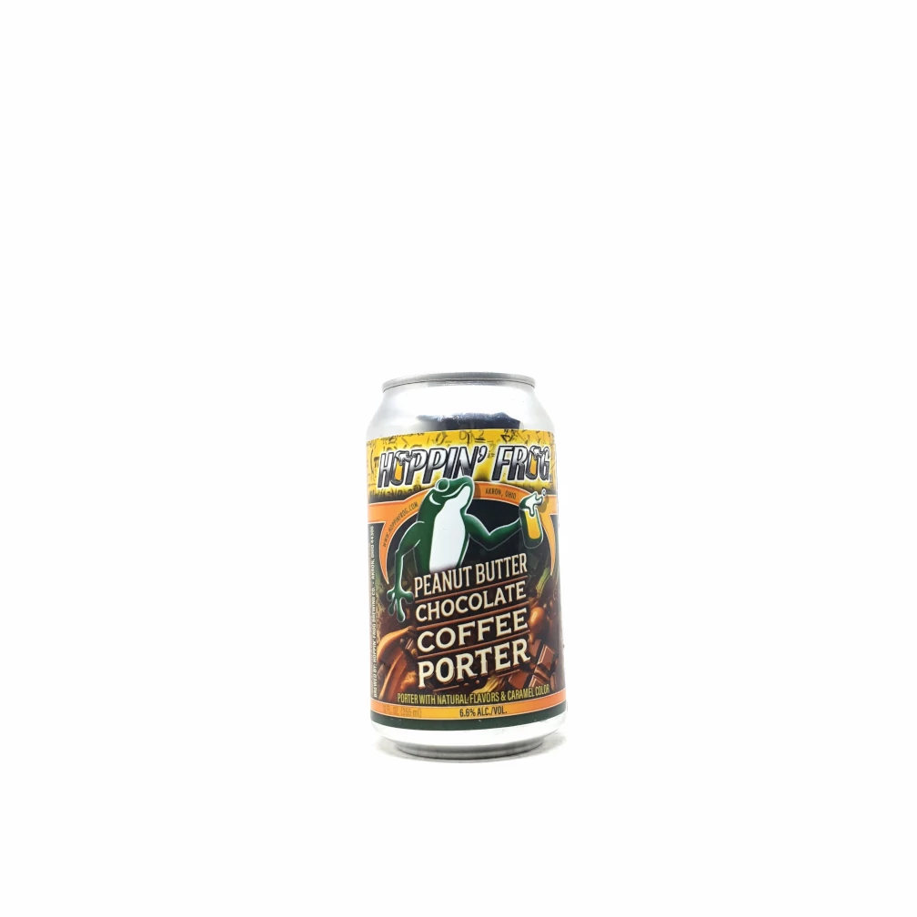 Hoppin' Frog Brewery Peanut Butter Chocolate Coffee Porter 0,355L