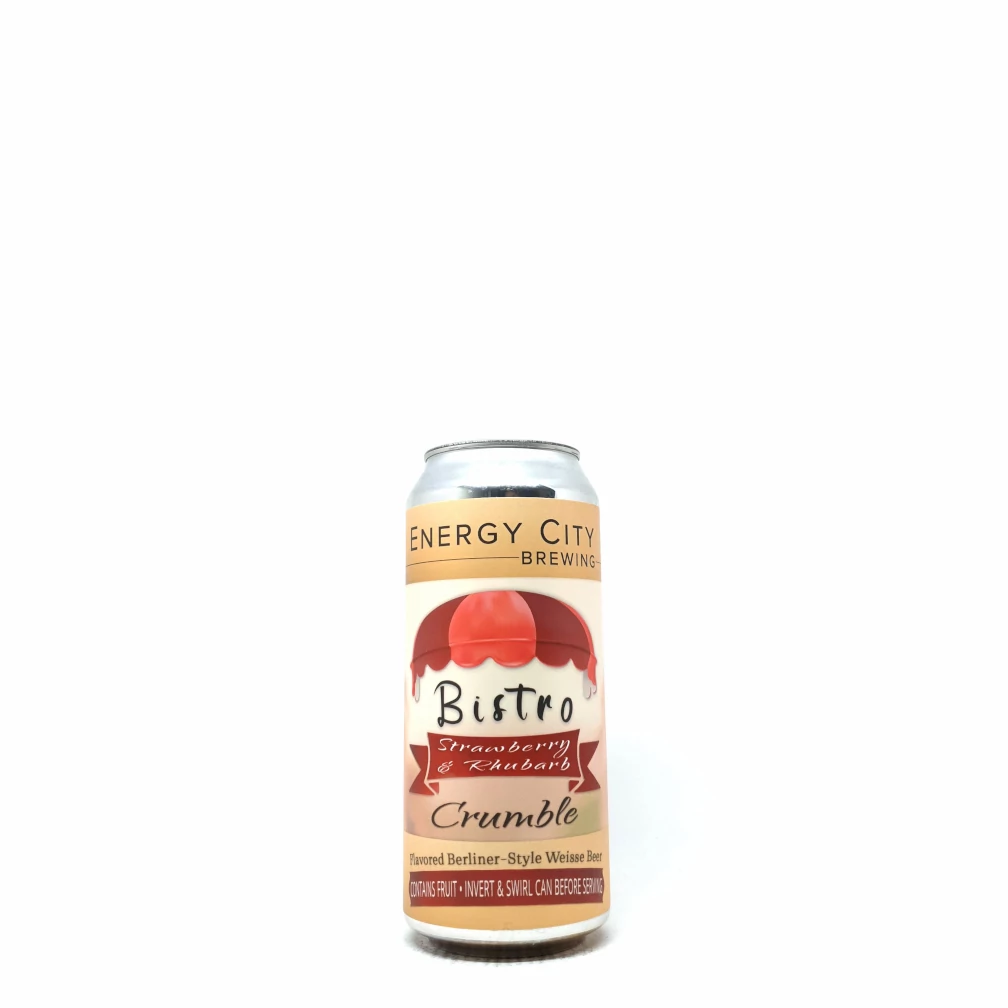 Energy City Bistro Crumble Strawberry & Rhubarb 0,473L