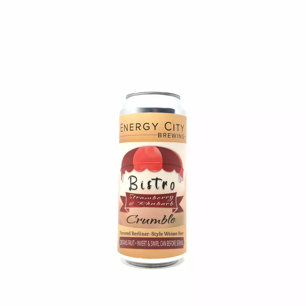 Energy City Brewing Bistro Crumble - Strawberry Rhubarb 0,473L