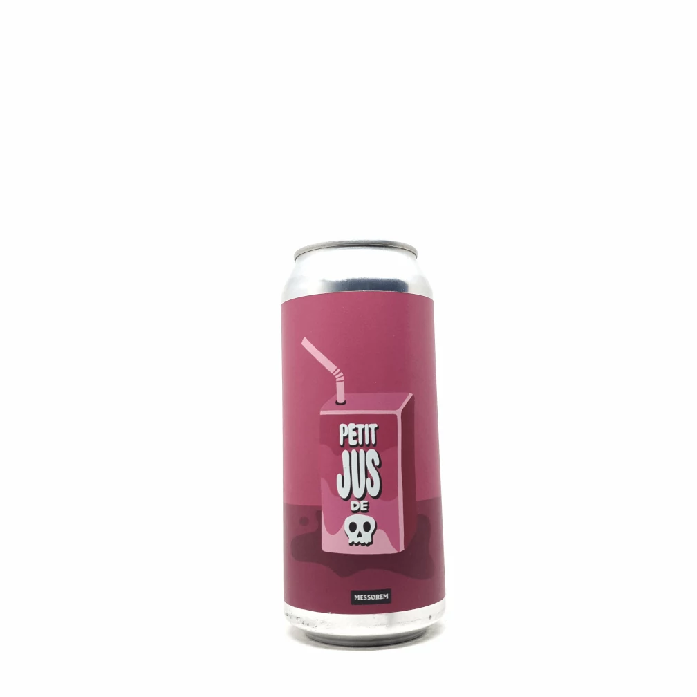 Messorem Petit Jus De Mort : Mûres + Framboise + Pomme Grenade 0,473L Can