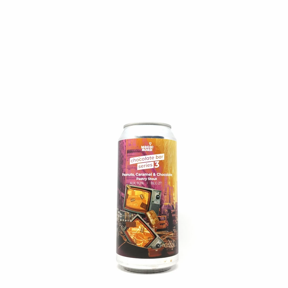 Magic Road Chocolate Bar Series 3 - Peanuts, Caramel & Chocolate 0,44L