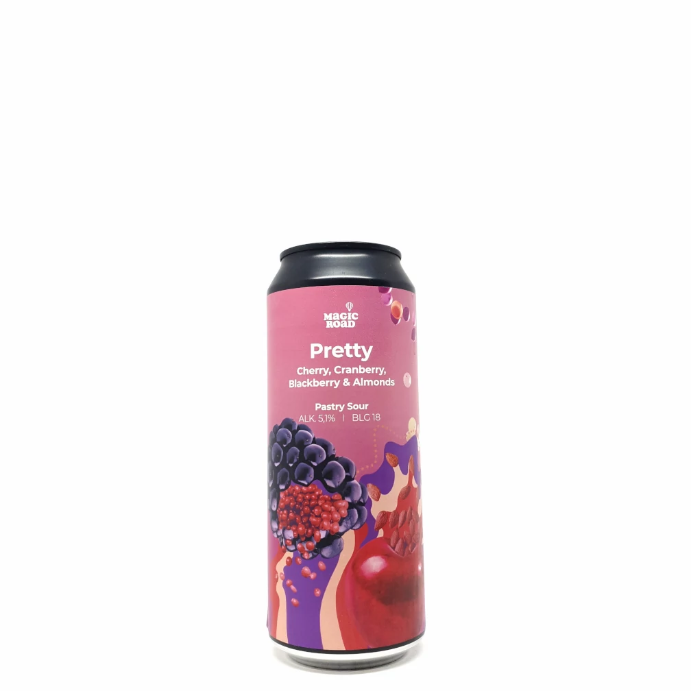 Magic Road Pretty - Cherry, Cranberry, Blackberry & Almonds 0,5L