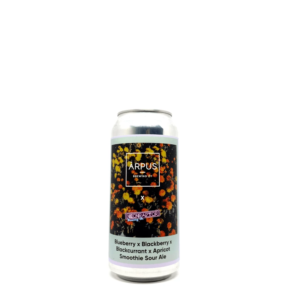 Arpus x Neon Raptor Blueberry x Blackberry x Blackcurrant x Apricot Smoothie Sour 0,44L