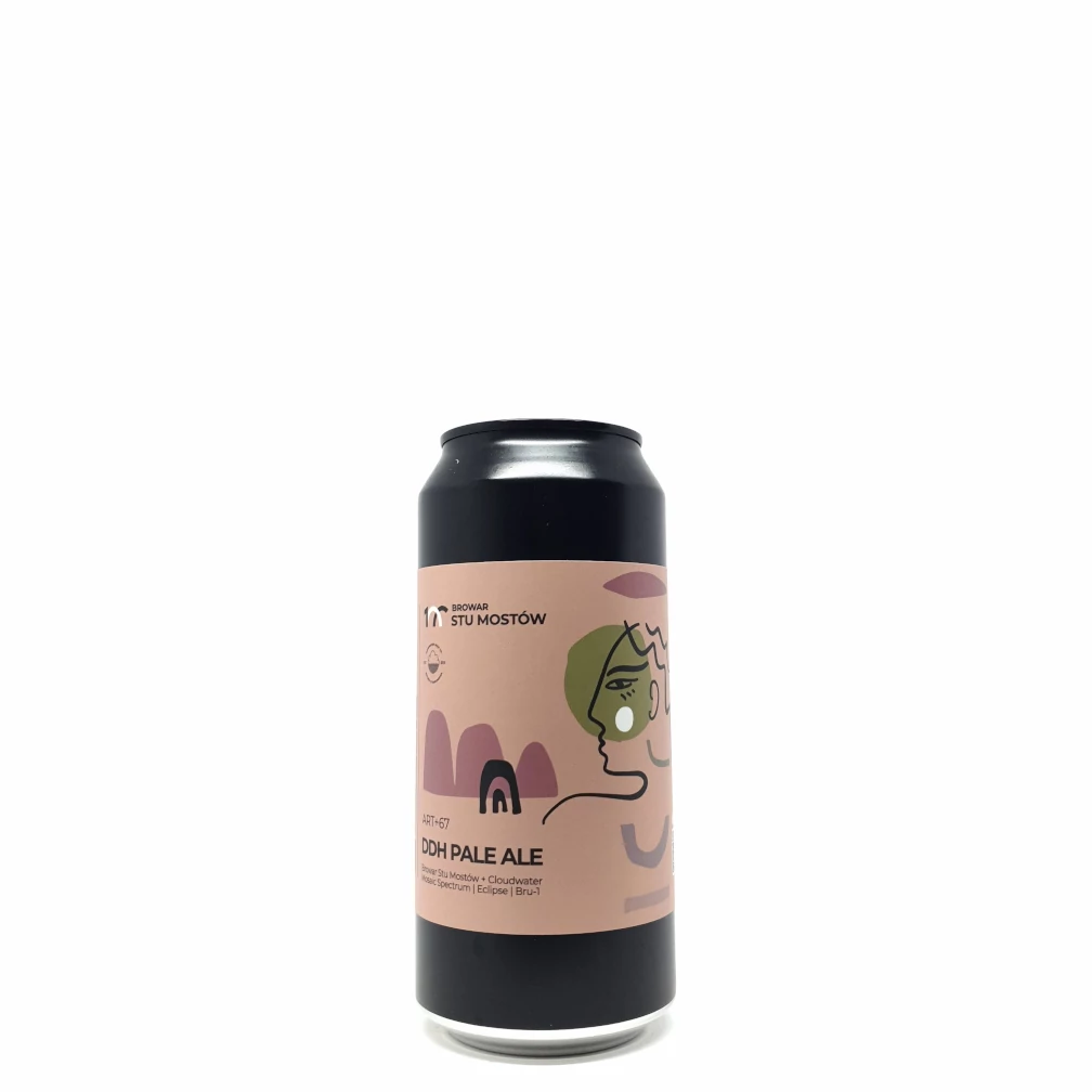 Stu Mostow & Cloudwater ART+67 DDH Pale Ale 0,44L