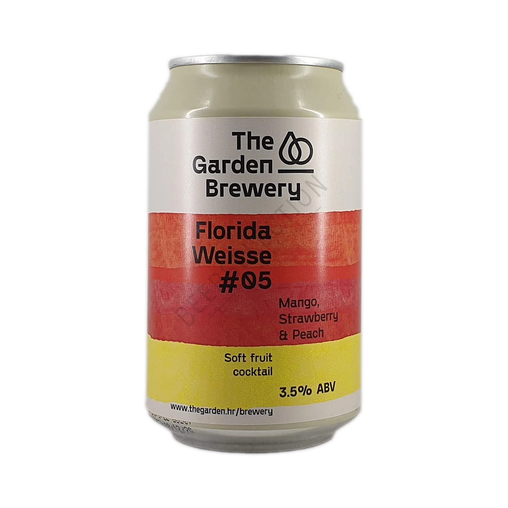 The Garden Brewery Florida Weisse (Mango, Strawberry, Peach) 0,33L