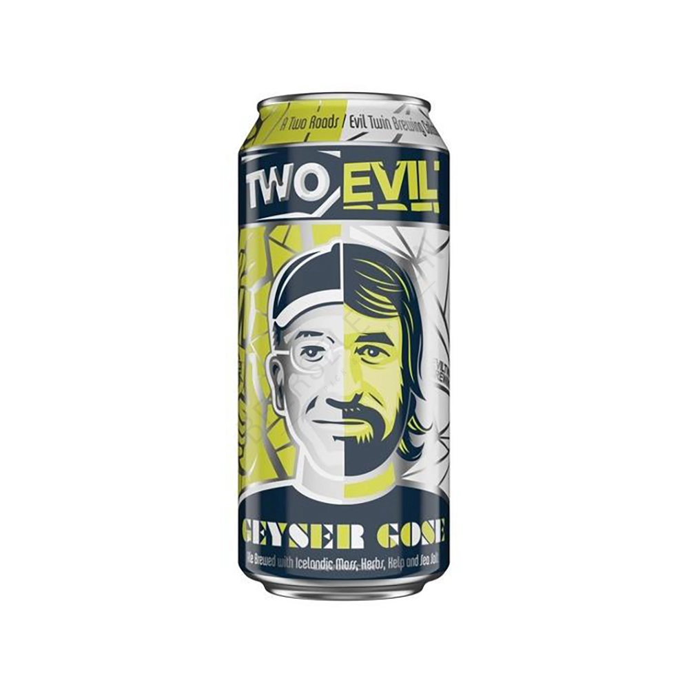 Two Roads / Evil Twin Brewing - Geyser Gose 0,475L can