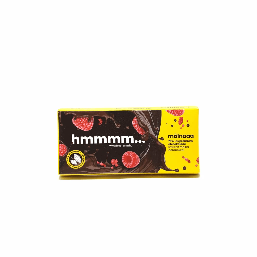 Prémium csokoládé - hmmmm... málnaaa