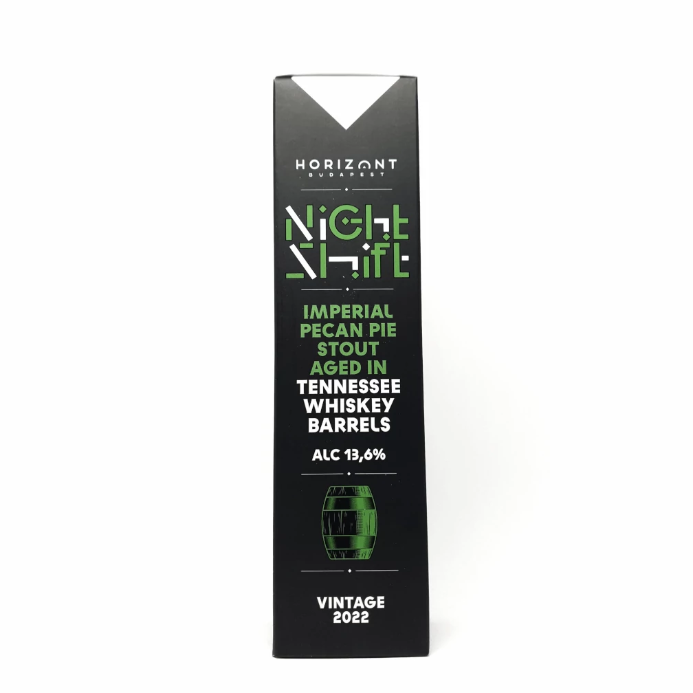 Horizont Night Shift 2022 Imperial Pecan Pie Stout Tennessee Whiskey Barrels 0,33L