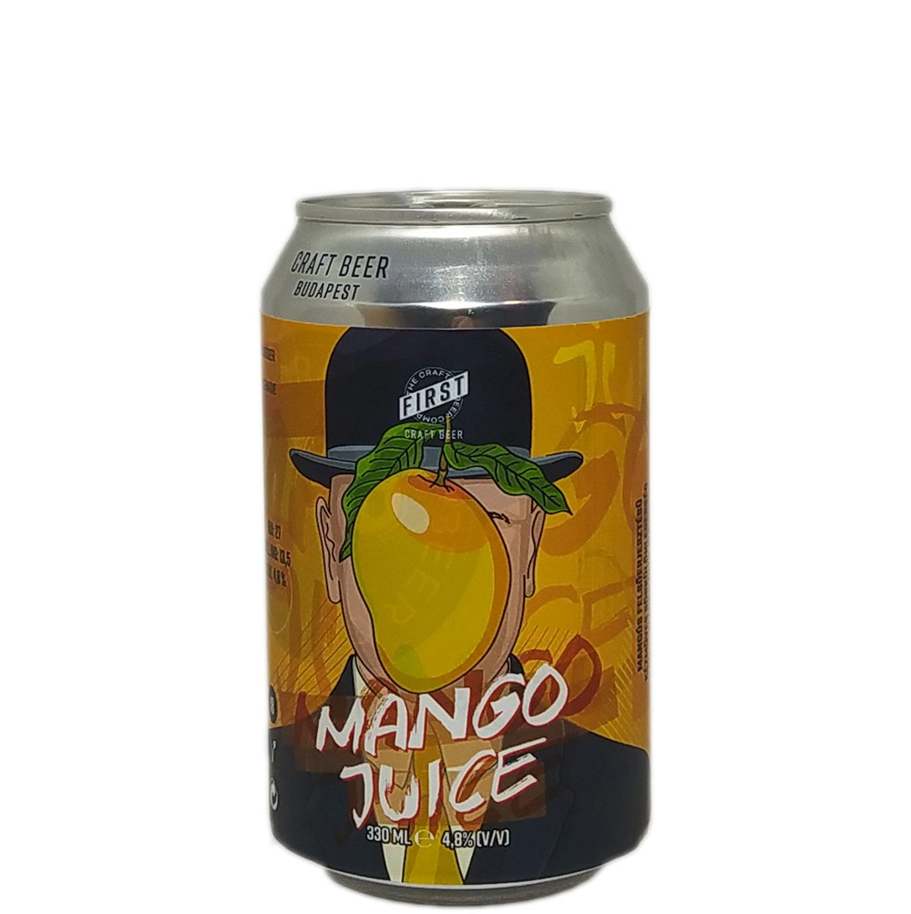 First Mango Juice 0,33L can