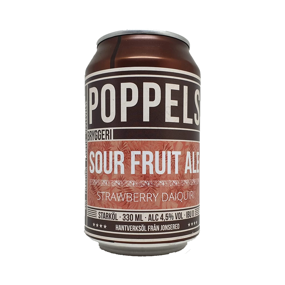 Poppels Strawberry Daiquiri Sour Ale Can 0,33L