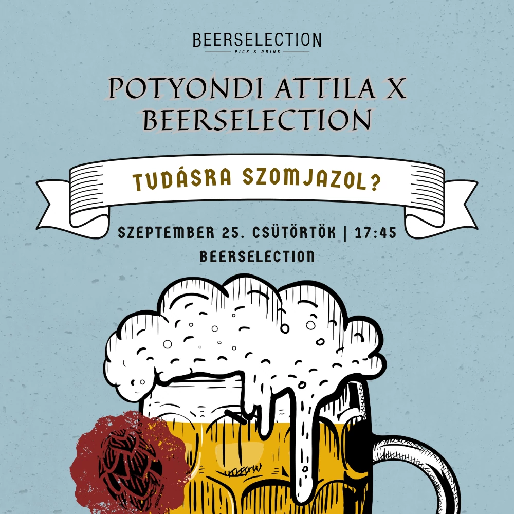 Potyondi x BS kóstoló belépőjegy #4  2025.09.25.