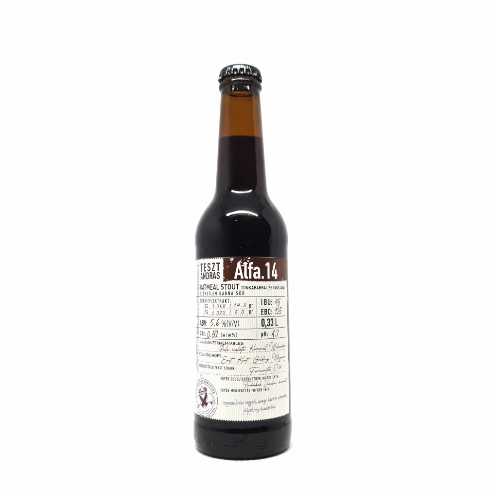 Szent András Sörfőzde Alfa 14 0,33L