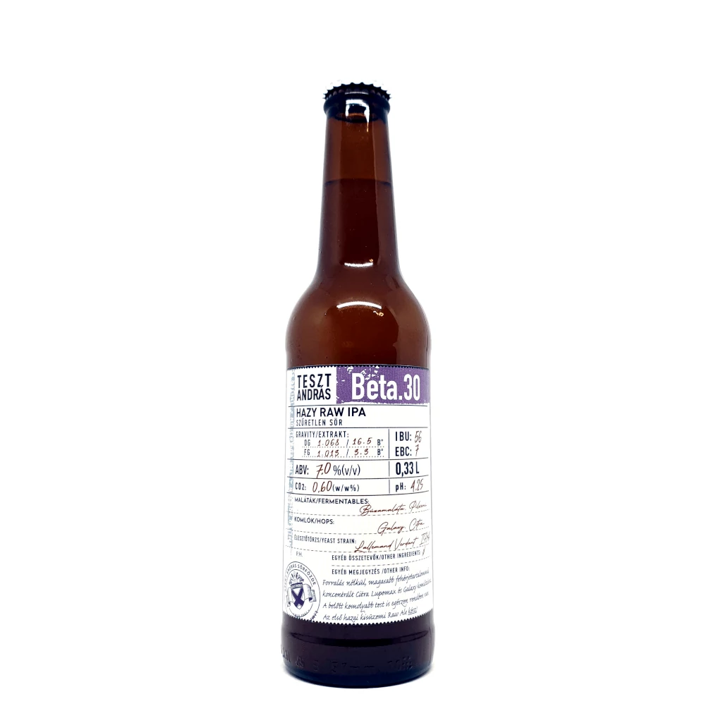 Szent András Tesztandrás Beta30 0,33L