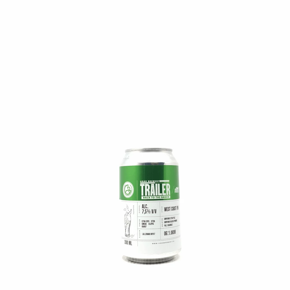 Ugar Brewery Trailer 011 0,33L
