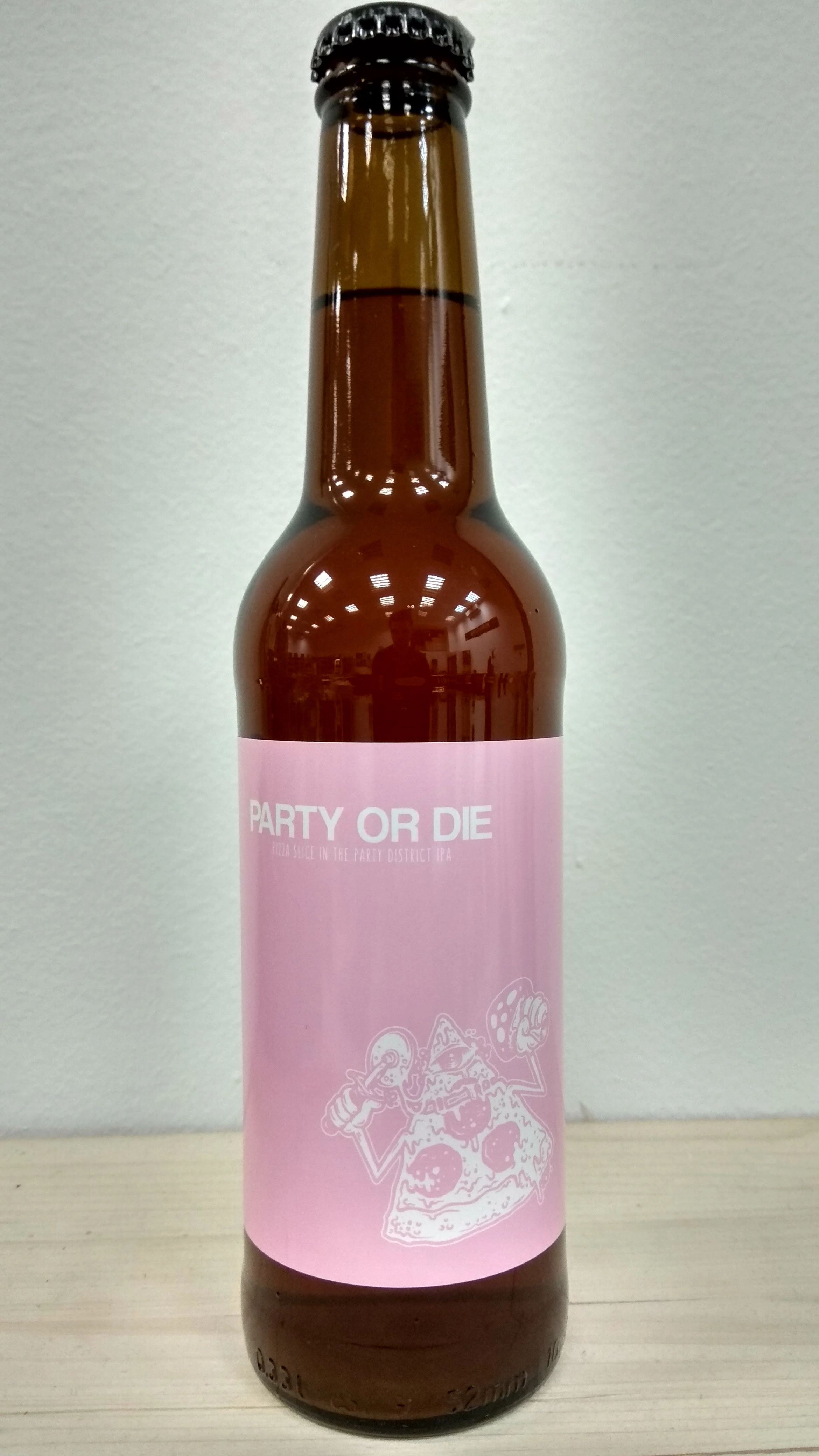 Party or Die - Pizza Slice in the Party District IPA